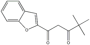1-(1-benzofuran-2-yl)-4,4-dimethylpentane-1,3-dione
