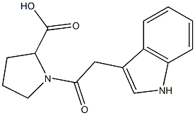 1-(1H-indol-3-ylacetyl)pyrrolidine-2-carboxylic acid