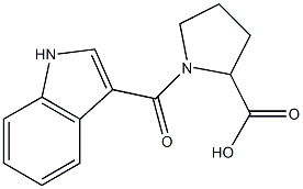 1-(1H-indol-3-ylcarbonyl)pyrrolidine-2-carboxylic acid
