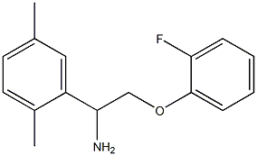 1-(2,5-dimethylphenyl)-2-(2-fluorophenoxy)ethanamine