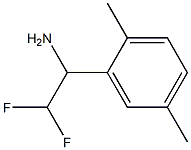 1-(2,5-dimethylphenyl)-2,2-difluoroethan-1-amine