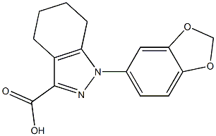 1-(2H-1,3-benzodioxol-5-yl)-4,5,6,7-tetrahydro-1H-indazole-3-carboxylic acid