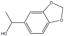 1-(2H-1,3-benzodioxol-5-yl)ethan-1-ol Struktur