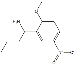 1-(2-methoxy-5-nitrophenyl)butan-1-amine