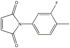 1-(3-fluoro-4-methylphenyl)-2,5-dihydro-1H-pyrrole-2,5-dione Structure