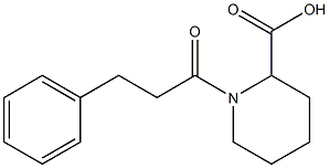 1-(3-phenylpropanoyl)piperidine-2-carboxylic acid