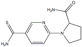 1-(5-carbamothioylpyridin-2-yl)pyrrolidine-2-carboxamide