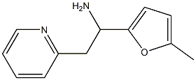 1-(5-methylfuran-2-yl)-2-(pyridin-2-yl)ethan-1-amine Struktur