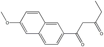 1-(6-methoxynaphthalen-2-yl)pentane-1,3-dione