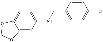 1,3-benzodioxol-5-yl(4-chlorophenyl)methylamine
