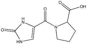 1-[(2-oxo-2,3-dihydro-1H-imidazol-4-yl)carbonyl]pyrrolidine-2-carboxylic acid