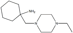 1-[(4-ethylpiperazin-1-yl)methyl]cyclohexan-1-amine Structure