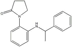 1-{2-[(1-phenylethyl)amino]phenyl}pyrrolidin-2-one