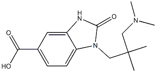 1-{2-[(dimethylamino)methyl]-2-methylpropyl}-2-oxo-2,3-dihydro-1H-1,3-benzodiazole-5-carboxylic acid