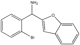 1-benzofuran-2-yl(2-bromophenyl)methanamine