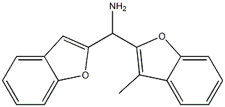 1-benzofuran-2-yl(3-methyl-1-benzofuran-2-yl)methanamine Structure
