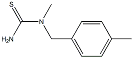 1-methyl-1-[(4-methylphenyl)methyl]thiourea
