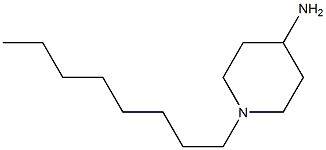 1-octylpiperidin-4-amine Structure
