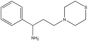 1-phenyl-3-(thiomorpholin-4-yl)propan-1-amine