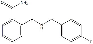 2-({[(4-fluorophenyl)methyl]amino}methyl)benzamide