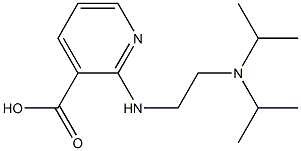 2-({2-[bis(propan-2-yl)amino]ethyl}amino)pyridine-3-carboxylic acid