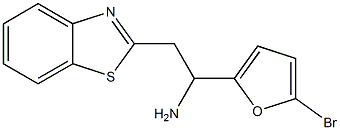 2-(1,3-benzothiazol-2-yl)-1-(5-bromofuran-2-yl)ethan-1-amine
