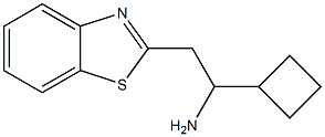2-(1,3-benzothiazol-2-yl)-1-cyclobutylethan-1-amine