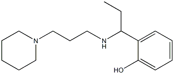 2-(1-{[3-(piperidin-1-yl)propyl]amino}propyl)phenol