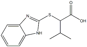 2-(1H-1,3-benzodiazol-2-ylsulfanyl)-3-methylbutanoic acid