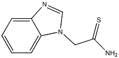 2-(1H-benzimidazol-1-yl)ethanethioamide Structure