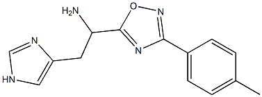 2-(1H-imidazol-4-yl)-1-[3-(4-methylphenyl)-1,2,4-oxadiazol-5-yl]ethan-1-amine