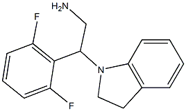 2-(2,6-difluorophenyl)-2-(2,3-dihydro-1H-indol-1-yl)ethanamine
