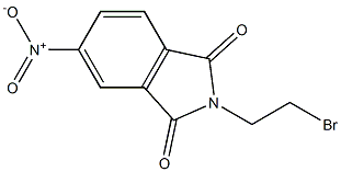 2-(2-bromoethyl)-5-nitro-2,3-dihydro-1H-isoindole-1,3-dione Structure