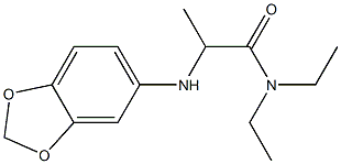 2-(2H-1,3-benzodioxol-5-ylamino)-N,N-diethylpropanamide