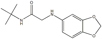 2-(2H-1,3-benzodioxol-5-ylamino)-N-tert-butylacetamide