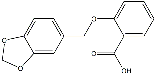 2-(2H-1,3-benzodioxol-5-ylmethoxy)benzoic acid