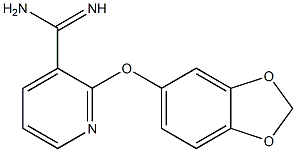 2-(2H-1,3-benzodioxol-5-yloxy)pyridine-3-carboximidamide
