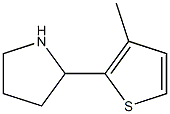 2-(3-methylthien-2-yl)pyrrolidine Structure