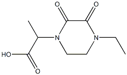  2-(4-ethyl-2,3-dioxopiperazin-1-yl)propanoic acid