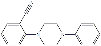 2-(4-phenylpiperazin-1-yl)benzonitrile Structure