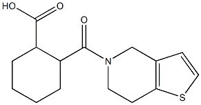 2-(6,7-dihydrothieno[3,2-c]pyridin-5(4H)-ylcarbonyl)cyclohexanecarboxylic acid