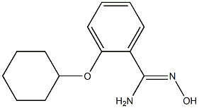 2-(cyclohexyloxy)-N'-hydroxybenzene-1-carboximidamide