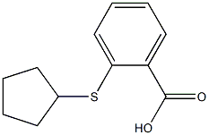 2-(cyclopentylthio)benzoic acid