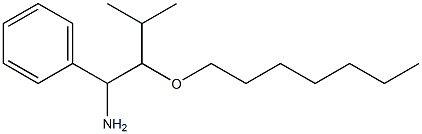 2-(heptyloxy)-3-methyl-1-phenylbutan-1-amine 结构式