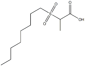 2-(octane-1-sulfonyl)propanoic acid
