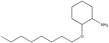 2-(octyloxy)cyclohexan-1-amine Structure