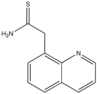 2-(quinolin-8-yl)ethanethioamide Structure