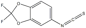 2,2-difluoro-5-isothiocyanato-2H-1,3-benzodioxole Structure