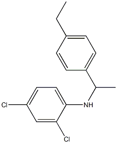 2,4-dichloro-N-[1-(4-ethylphenyl)ethyl]aniline
