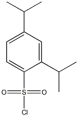 2,4-diisopropylbenzenesulfonyl chloride Struktur